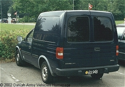 Opel Combo, 4 x 2, 12V (Rear view, left side)