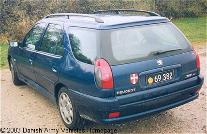 Peugeot 306 HDI, 4 x 2, 12V (Rear view, left side)