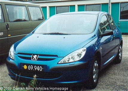 Peugeot 307, 4 x 2, 12V (Front view, left side)