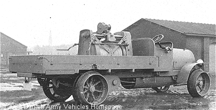 Scania 3 ton truck 1918 (Side view, right side)