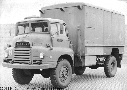 Bedford R-series, 4 x 4, 12 V (Front view, left side)