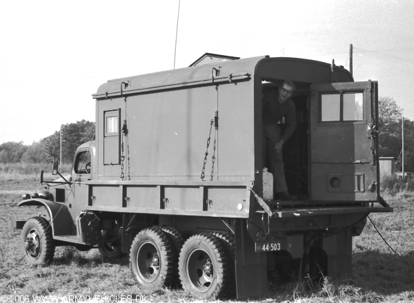 GMC CCKW-353, 6 x 6, 6 V (Rear view, left side)