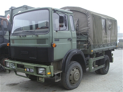 IVECO Magirus 80-13 AM, 4 x 2, 24V (Front view, left side)